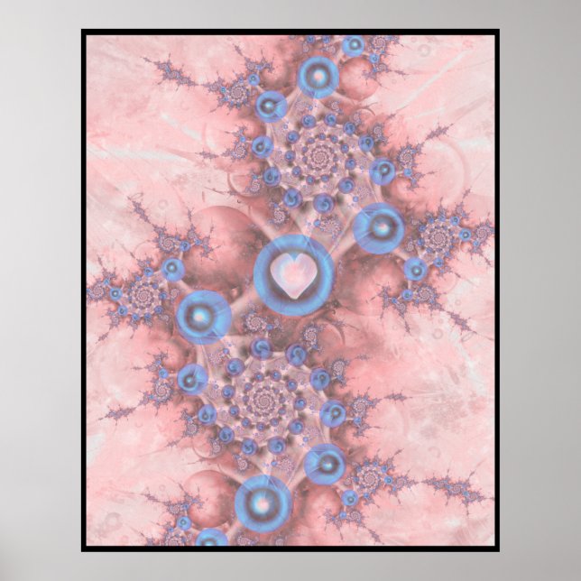 Póster Corazones de viaje (Frente)