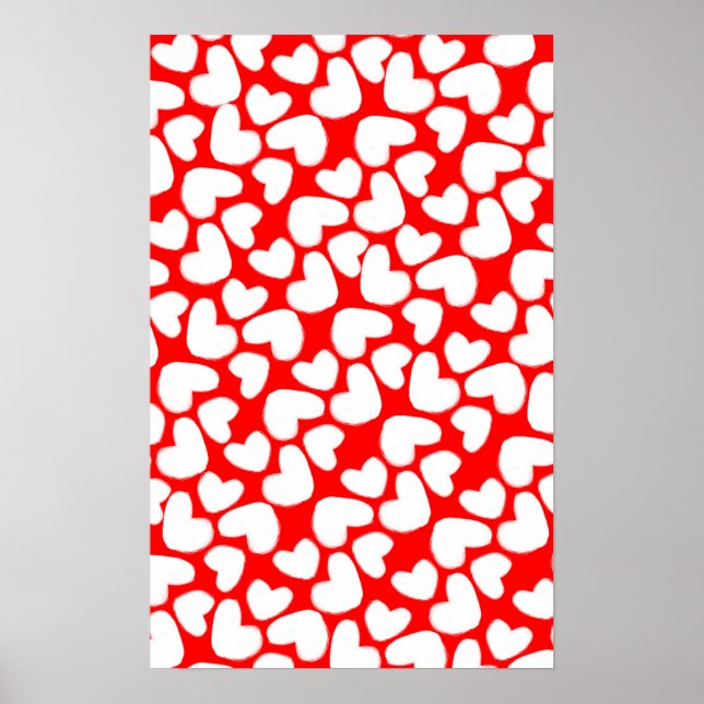 Póster Corazones dibujados 2014 (Frente)