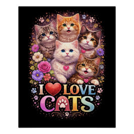 Póster Corazones Pequeños Perfectos