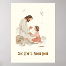 Corazones Puros Luz Brillante