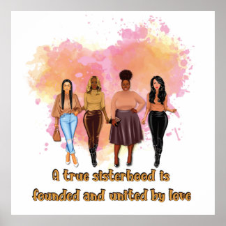 Póster Corazones Unidos: Celebrando la diversidad en la h