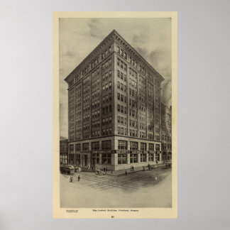 Póster Corbett Bldg, Portland, Oregon