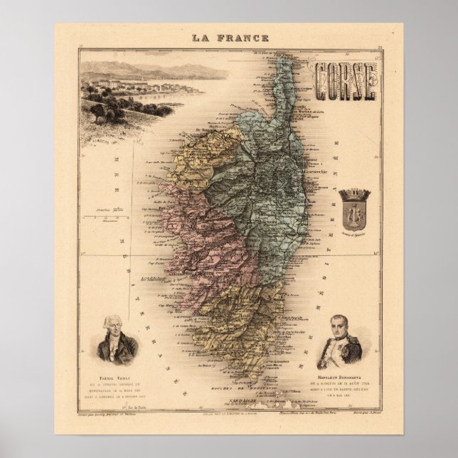 Póster Córcega (Frente)