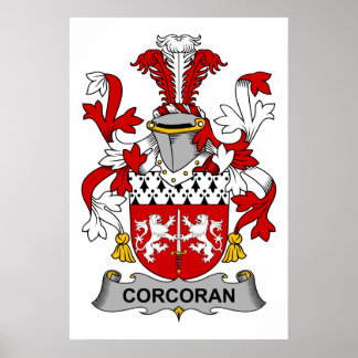 Póster Corcoran Family Crest