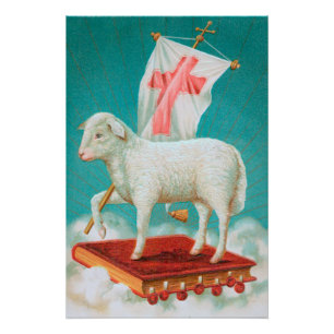 Póster Cordero Pascual Cristiano / Agnus Dei Genérico
