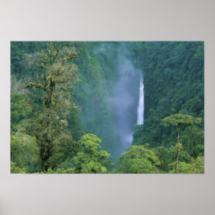 Póster Cordillera Central, Angel Congo) Cataratas, muchas