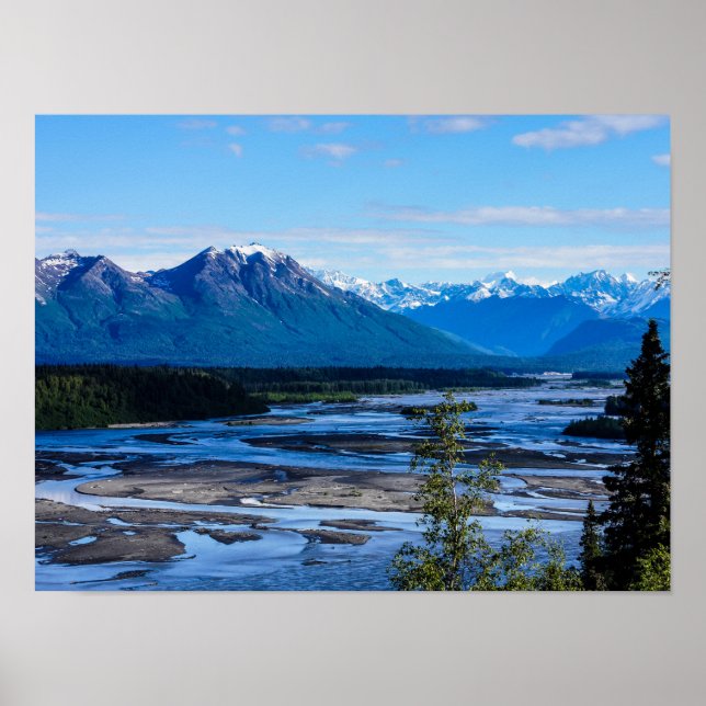 Póster Cordillera de Denali (Frente)