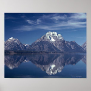Póster Cordillera magnífica de Teton