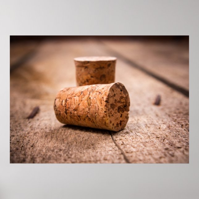 Póster cordones de vino (Frente)