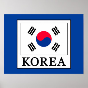 Póster Corea