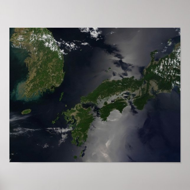 Póster Corea del Norte y Corea del Sur, (Frente)