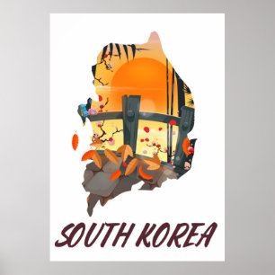Póster Corea del Sur
