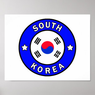 Póster Corea del Sur