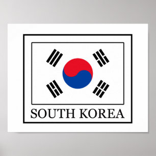 Póster Corea del Sur