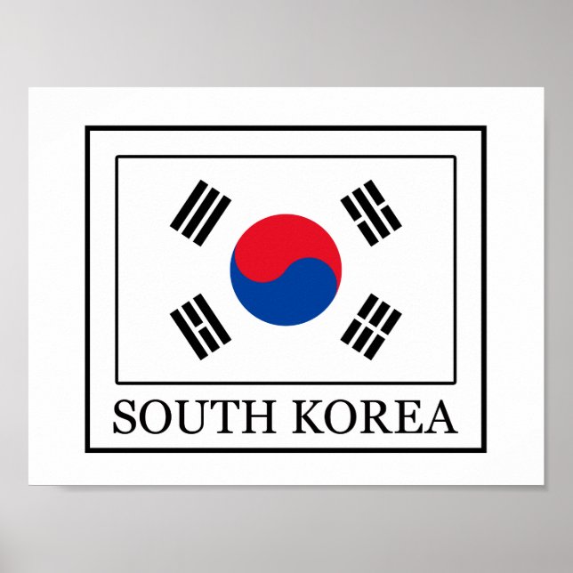 Póster Corea del Sur (Frente)