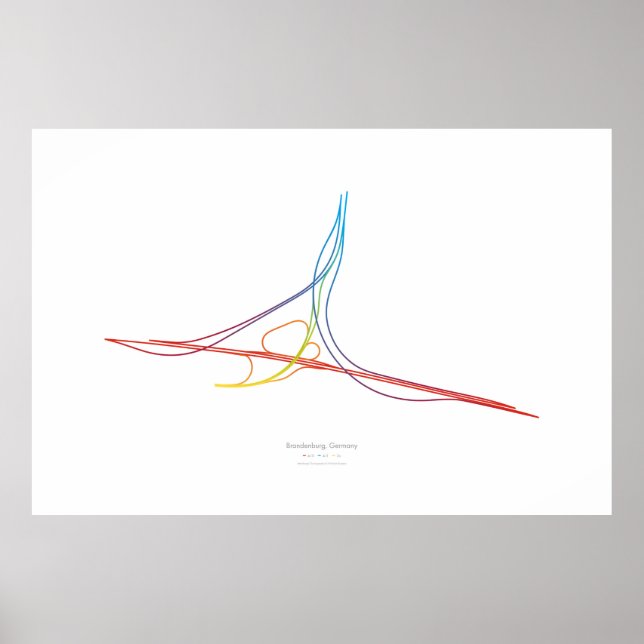 Póster Coreografía de intercambio: Brandenburgo, Alemania (Frente)