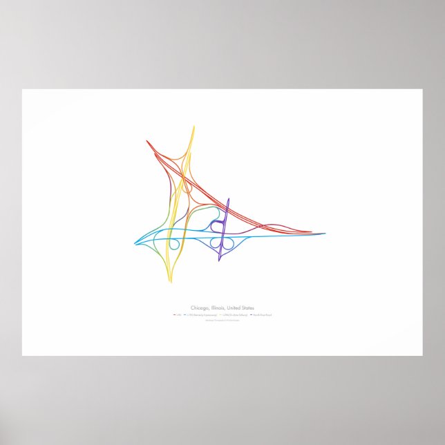 Póster Coreografía de intercambio: Chicago, IL, EE.UU. (Frente)