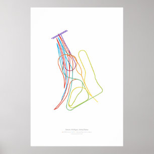 Póster Coreografía de intercambio: Detroit, MI, EE.UU.