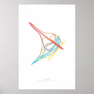 Póster Coreografía de intercambio: Écully, Francia