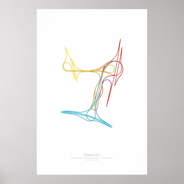 Póster Coreografía de intercambio: Guangzhou, China 2 (Frente)