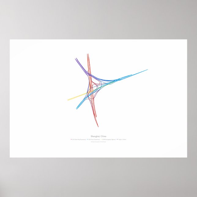 Póster Coreografía de intercambio: Shanghai, China 2 v2 (Frente)