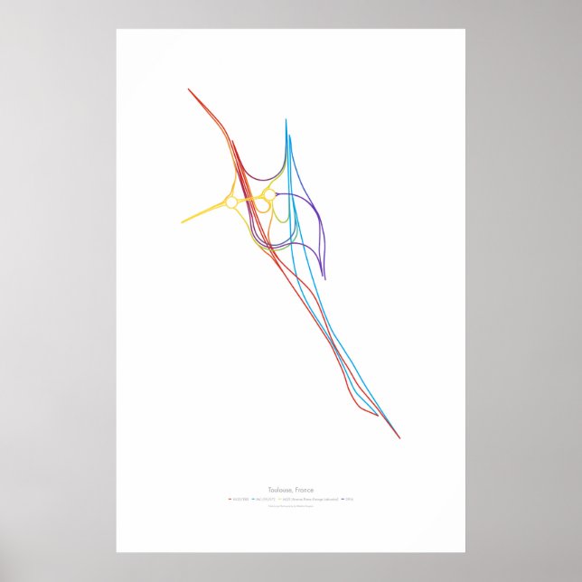 Póster Coreografía de intercambio: Toulouse, Francia (Frente)