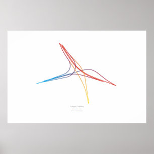 Póster Coreografía del intercambio: Colonia, Alemania