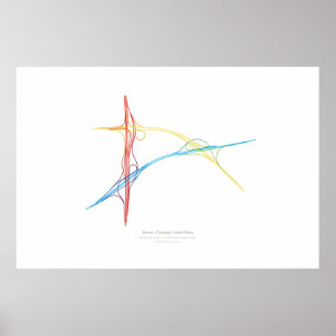 Póster Coreografía del intercambio: Denver, CO, los