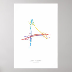Póster Coreografía del intercambio: Fort Worth, TX, los