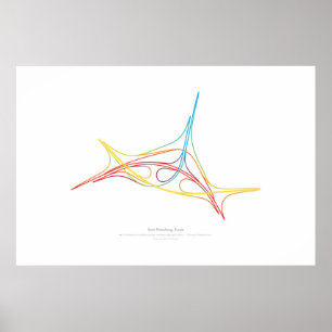 Póster Coreografía del intercambio: St Petersburg, Rusia