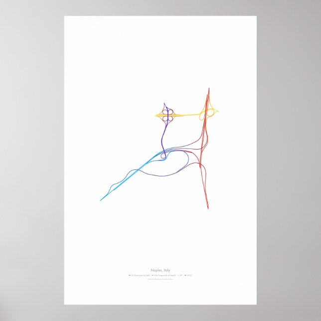 Póster Coreografía Intercambio: Nápoles, Italia (Frente)