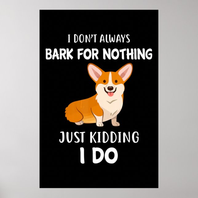 Póster Corgi (Frente)
