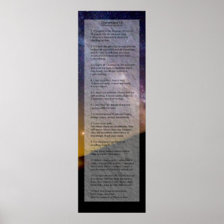 Póster Corinthians 13 Imprimir