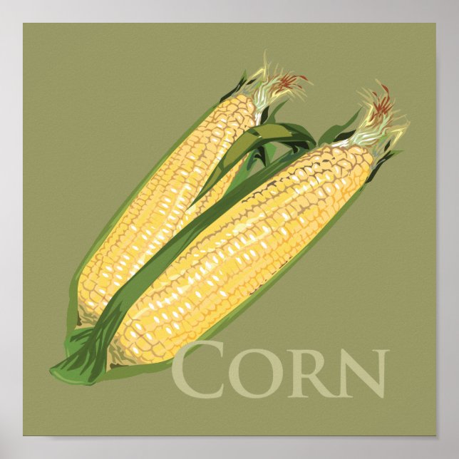 Póster Corn dulce (Frente)