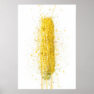 Póster Corn On The Cob Vegetable