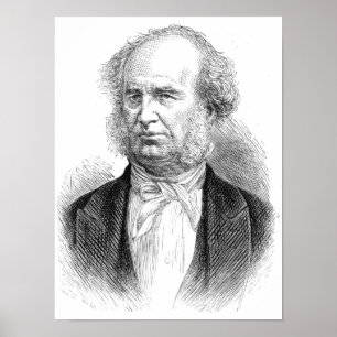 Póster Cornelio Vanderbilt, c.1877