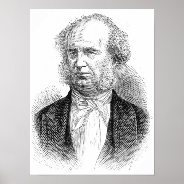 Póster Cornelius Vanderbilt, c.1877 (Frente)