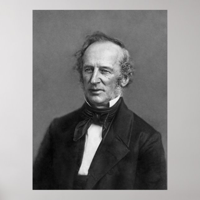 Póster Cornelius Vanderbilt Daguerreoype Portrait (Frente)