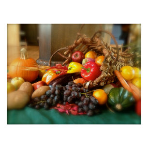 Póster Cornucopia, Horn of Plenty,