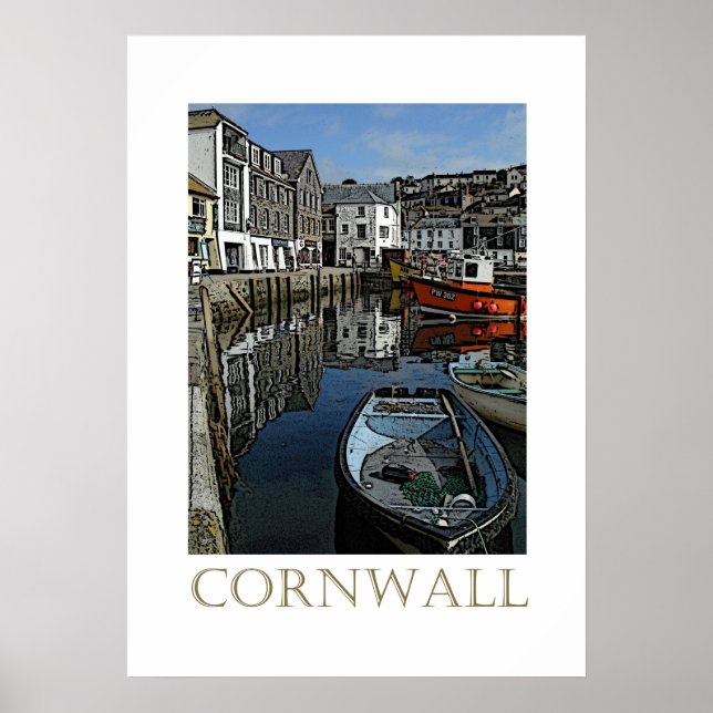 Póster Cornwall (Frente)