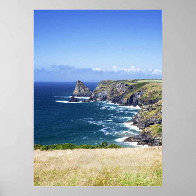 Póster Cornwall - Benoath Cove (Frente)