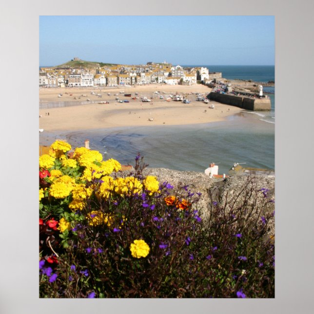Póster Cornwall de St Ives (Frente)