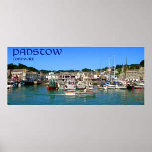 Póster cornwall padstow