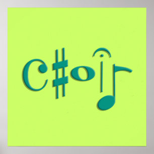 Póster coro