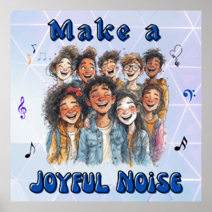 Póster Coro Juvenil de la Iglesia