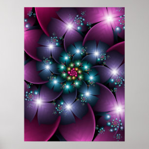 Póster Corola de Flor