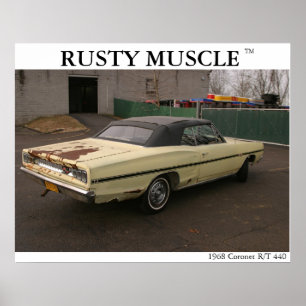 Póster Corona 1968 R/T