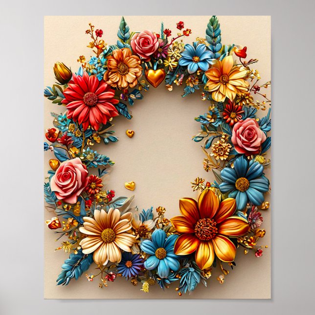 Póster Corona de boda (Frente)