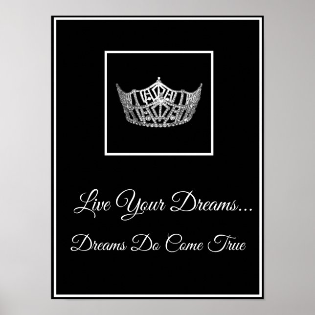 Póster Corona de concursos vive tu Poster de sueños (Frente)