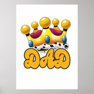 Póster Corona de Dad Kings
